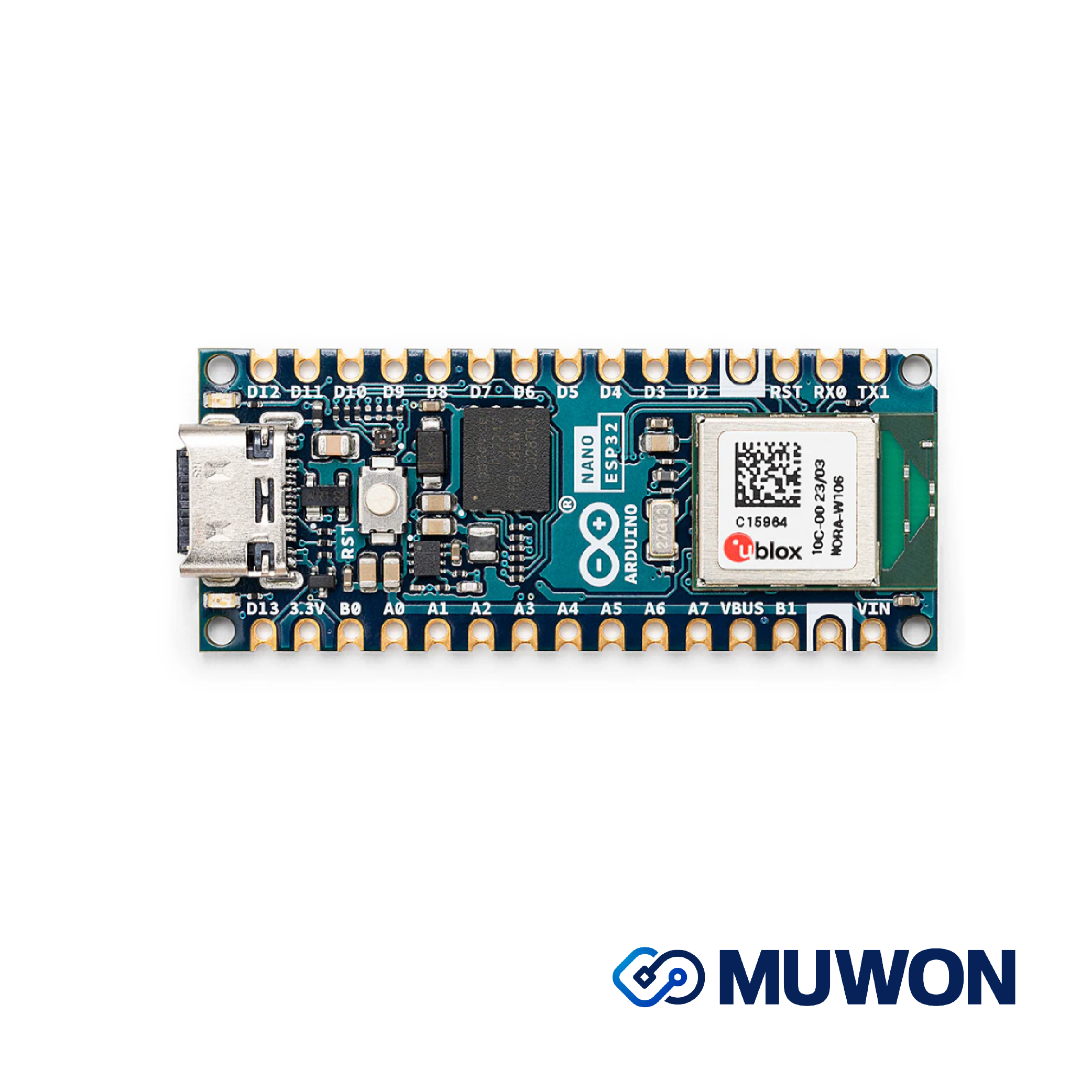 Arduino 아두이노 나노 ESP32 (헤더 미포함) ABX00092