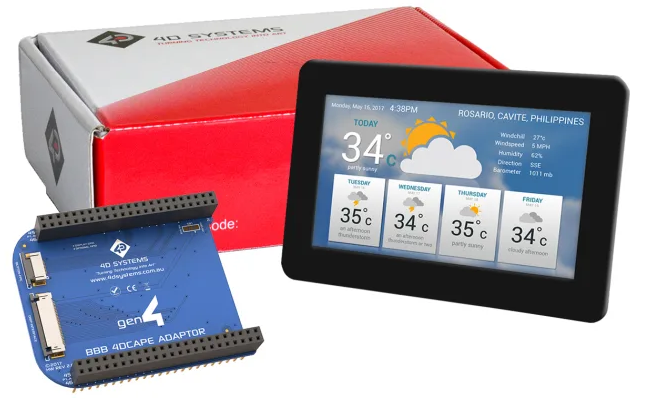 4D Systems 4D Systems  gen4-4DCAPE-50CT-CLB