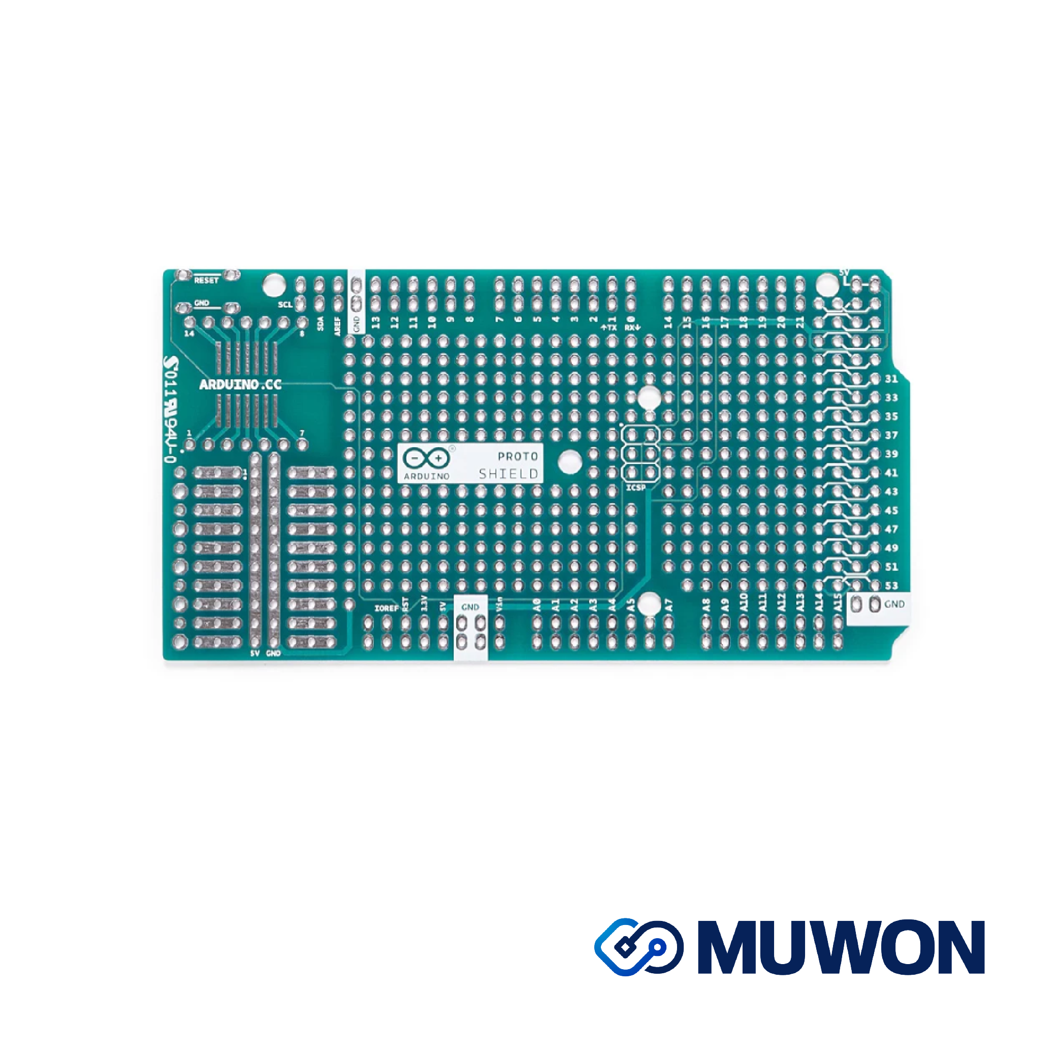 Arduino ARUDUINO 아두이노 메가 프로토 쉴드 Rev3 (A000080)
