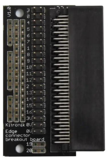 MicroBit Edge Connector Breakout Board for the BBC micro:bit