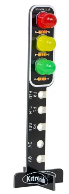 MicroBit Kitronik STOP:bit - Traffic Light for BBC micro:bit