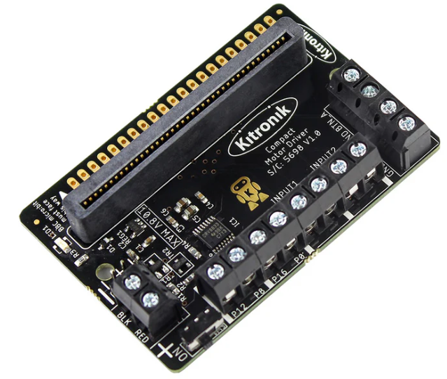 MicroBit Kitronik Compact Motor Driver Board for the BBC micro:bit