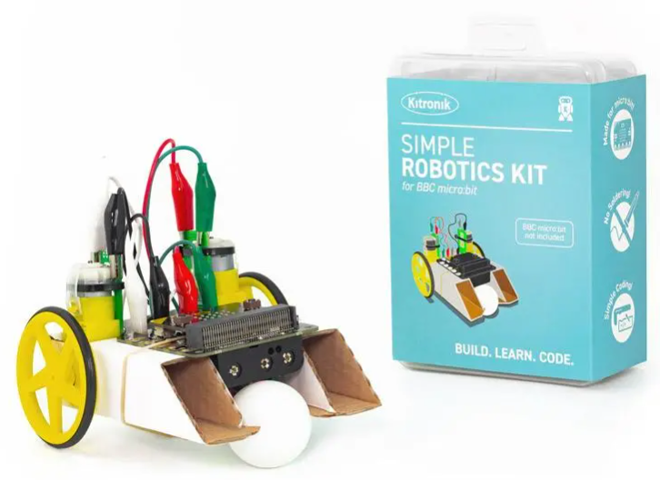 MicroBit Kitronik Simple Robotics Kit for The BBC micro:bit - Single 