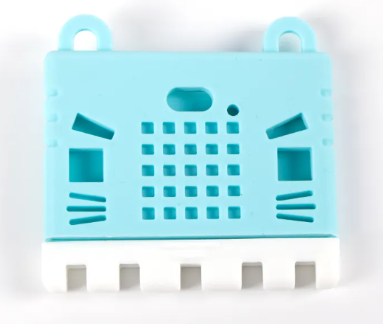 MicroBit KittenBot  Silicone Kitty Case for micro:bit v2 - Baby Blue