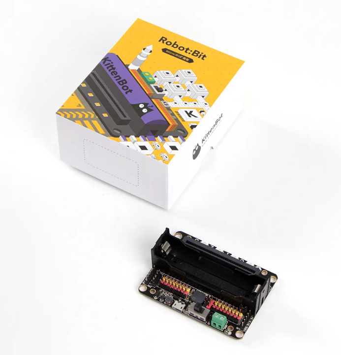MicroBit Robotbit Robotics expansion board for micro:bit