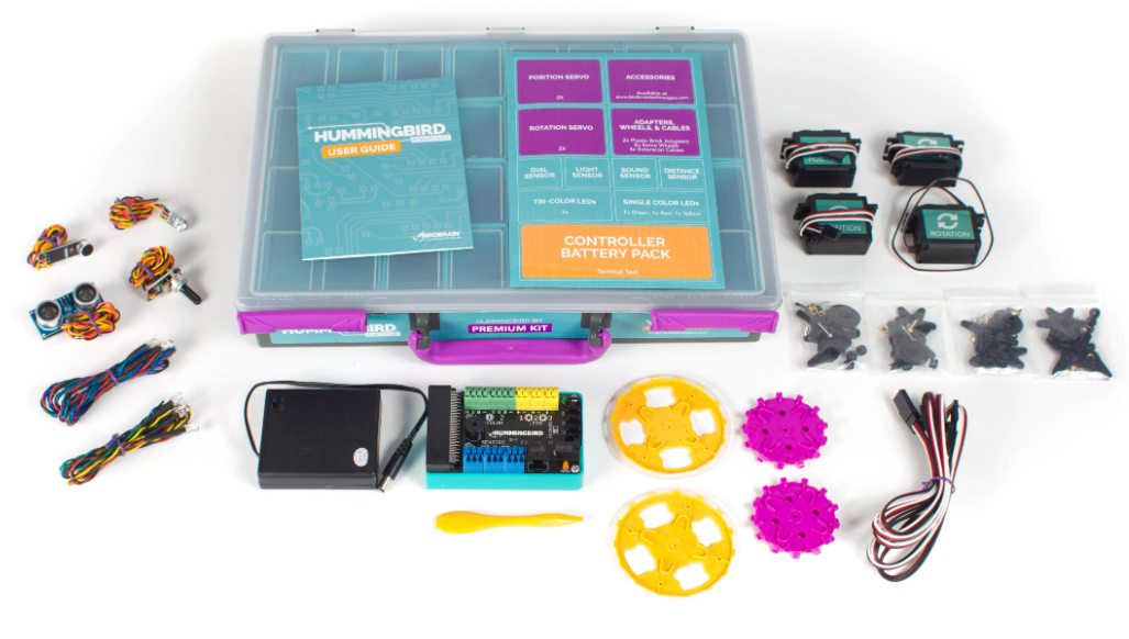 MicroBit BirdBrain Technologies Hummingbird Premium Kit