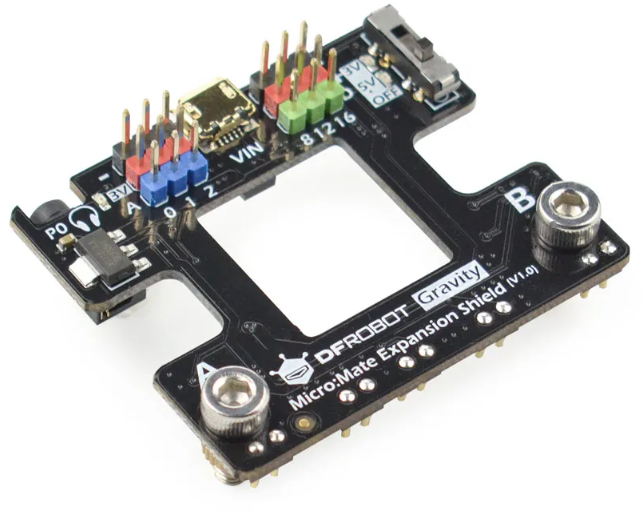 DFRobot DFRobot micro:Mate – a Mini & Thin 확장 보드 마이크로 비트 (DFR0518)