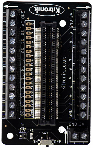 MicroBit Kitronik Terminal Block Breakout for BBC micro:bit