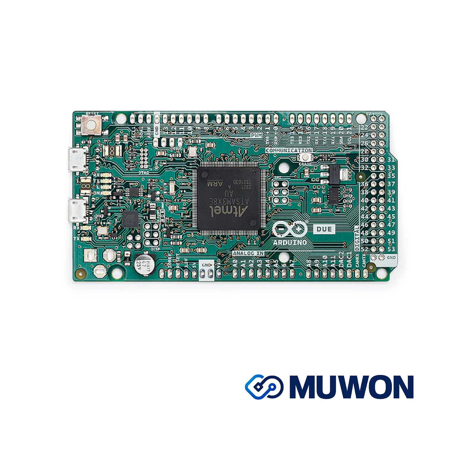 Arduino ARDUINO 아두이노 듀에 (헤더미포함) Arduino Due without Headers A000056