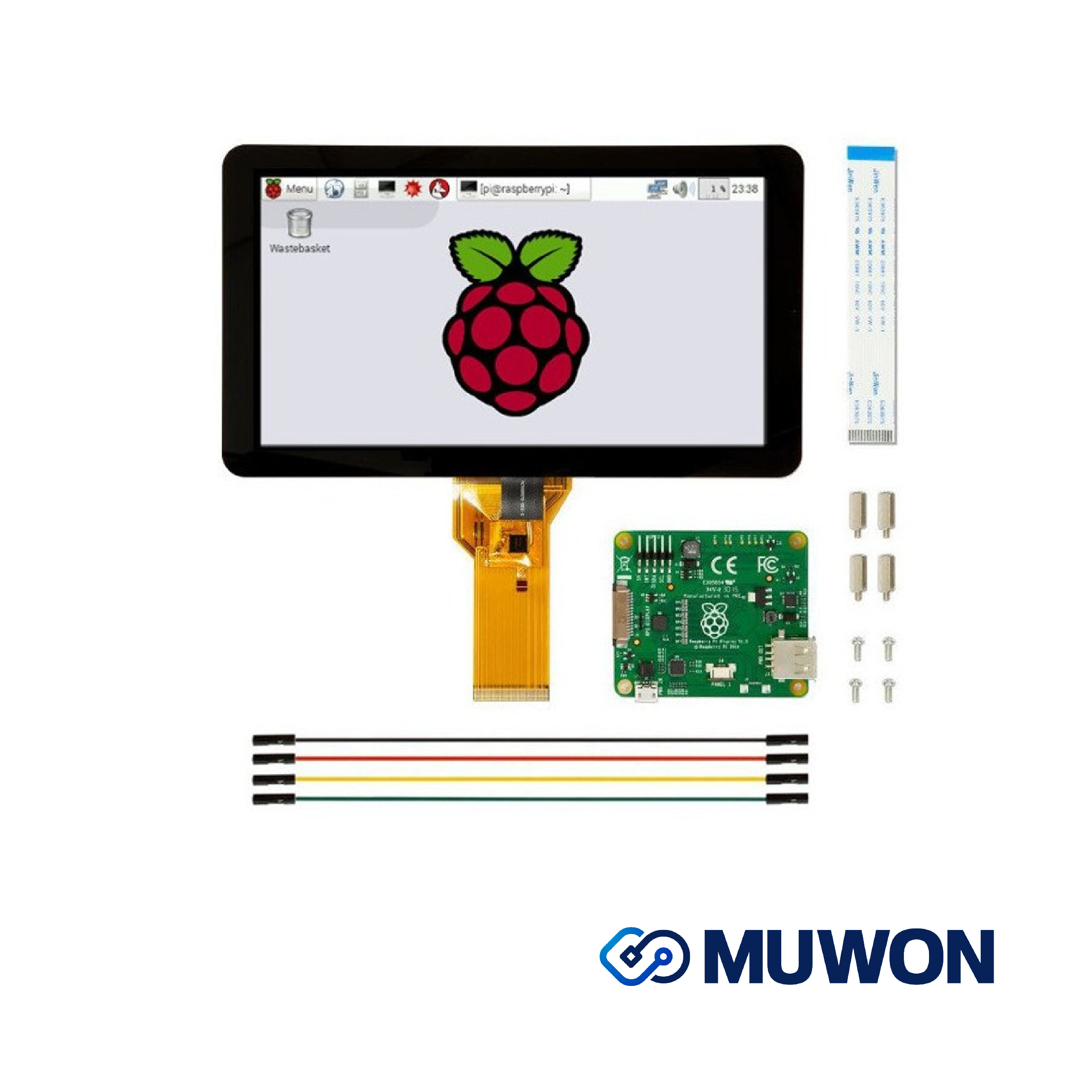 Raspberry Pi 라즈베리파이 7인치 LCD 터치 스크린 Raspberr