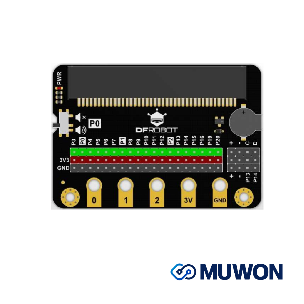MicroBit 마이크로비트 IO 익스텐더 (MBT0008) IO Extender For Micro:Bit (V2)
