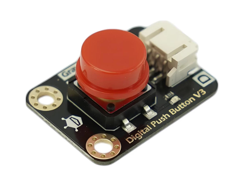 DFRobot DFRobot 푸쉬 버튼 스위치 모듈 (Red) (DFR0029-R)