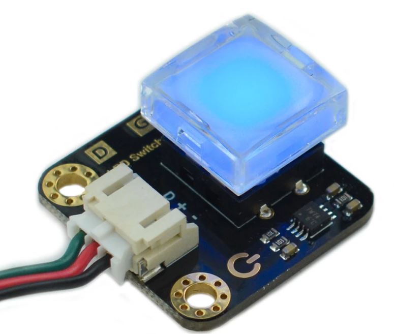 DFRobot DFRobot Gravity: LED Switch - Blue (DFR0789-B)