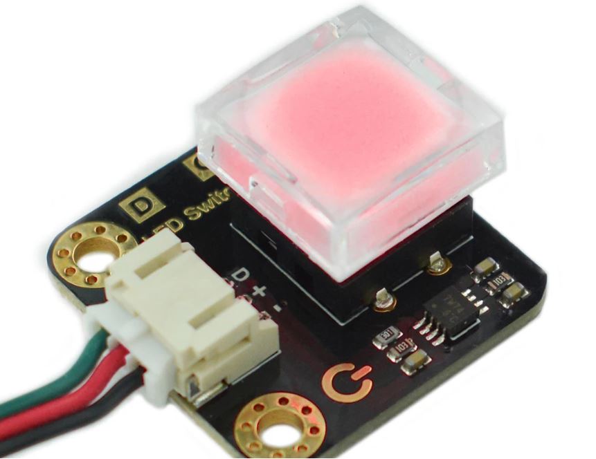 DFRobot DFRobot Gravity: LED Switch - Red (DFR0789-R)