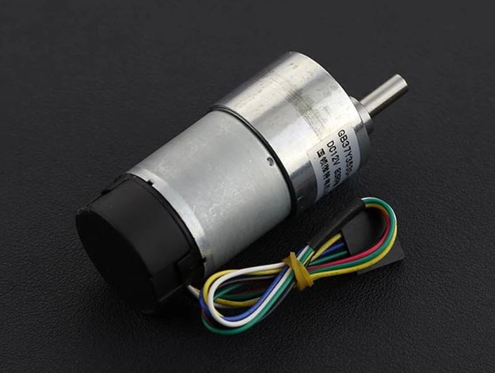 DFRobot DFRobot 12V Metal DC Geared Motor with Encoder (FIT0185)