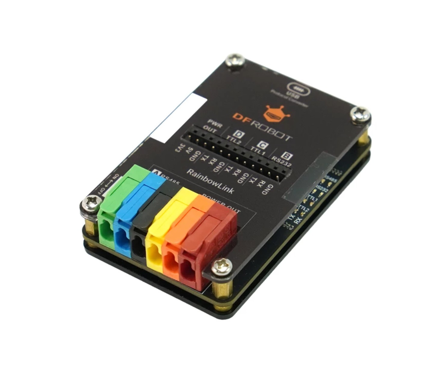 DFRobot RainbowLink 4채널 USB 시리얼 컨버터 (TEL0185)